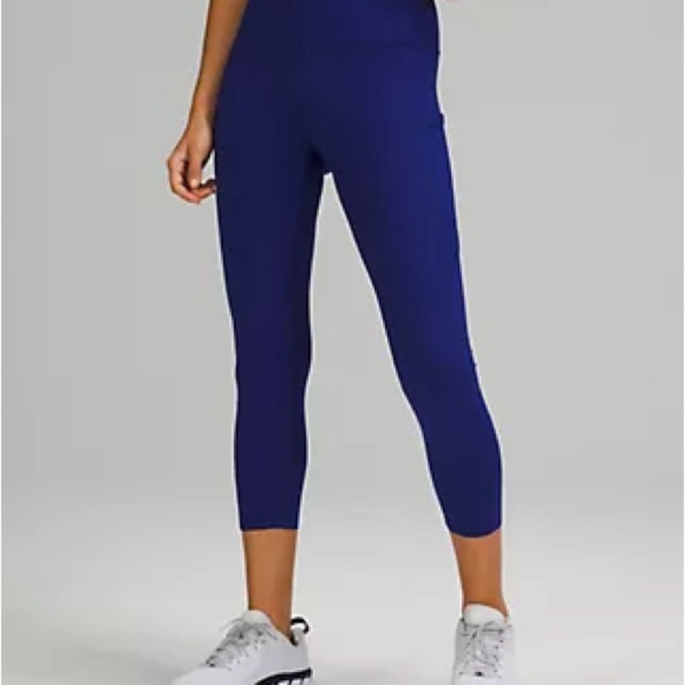 Lululemon Athletica Navy Capris